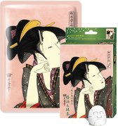 Mitomo Camellia Flower Oil & Matcha Tissue Masker - Gezichtsmasker - Sheet Masker - Gezichtsverzorging Dames