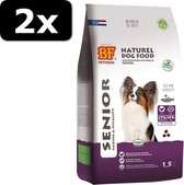 2x BIOFOOD SENIOR SMALL BREED 1,5KG