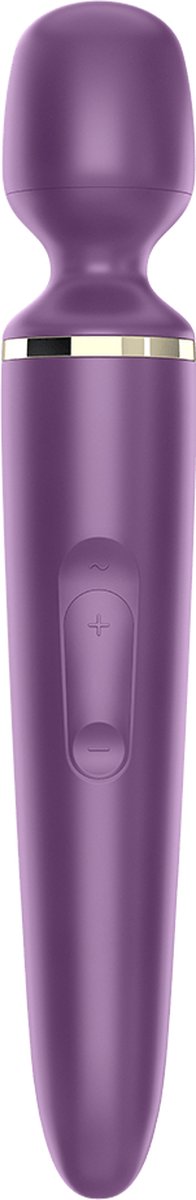 Satisfyer Partner Wand-er Woman white/chrome 34cm, 1-pak (1 x 300 g)