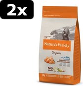 2x NVD ORIG AD MED/MAX SALMON GV 2KG