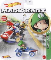 Hot Wheels- Mario Kart - Baby Luigi - 1:64
