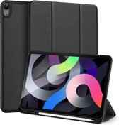Dux Ducis - Tablet hoes geschikt voor iPad Air (2022) - 10.9 Inch - Domo Book Case - Auto Wake/Sleep functie - Zwart