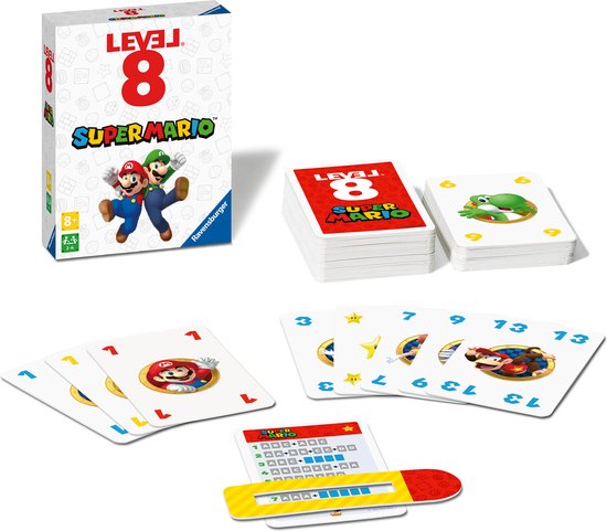 Thumbnail van een extra afbeelding van het spel Ravensburger Nintendo Super Mario Level 8 - Kaartspel
