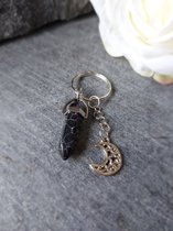 Sleutelhanger Howliet zwart Maan