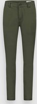 Twinlife Heren Chino Dave - Broeken - Wasbaar - Ademend - Groen - 40