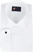 Suitable - Smoking Overhemd Plisse - Heren - Maat 40 - Regular-fit