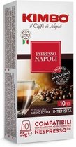 100 Koffiecups Kimbo Espresso Napoli - Nespresso Compatibel - Italiaanse koffie uit Napels - Topkwaliteit