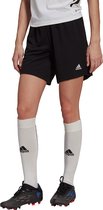adidas - Entrada 22 Shorts Women - Zwarte Voetbalshorts-M
