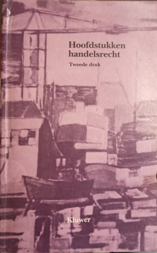 Hoofdstukken handelsrecht - cover
