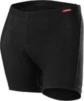 fietsonderbroek W Cycling dames PP/elastaan zwart mt 40