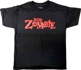 Rob Zombie Kinder Tshirt -Kids tm 10 jaar- Logo Zwart