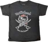 Motorhead Kinder Tshirt -Kids tm 8 jaar- Shiver Me Timbers Zwart