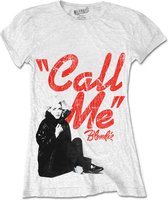 Blondie Dames Tshirt -2XL- Call Me Wit
