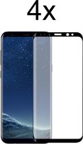 Samsung S9 Plus Screenprotector - Beschermglas Samsung galaxy S9 Plus Screen Protector Glas - Full cover - 4 stuks