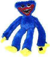 Huggy Wuggy - Poppy Playtime Blauw Pluche Knuffel 40 cm {Poppy Play-time Roblox Plush Toy | Speelgoed knuffeldier knuffelpop voor kinderen jongens meisjes | Kissy Missy, Tik Tok, H