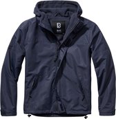 Urban Classics Windbreaker jacket -6XL- Frontzip Blauw
