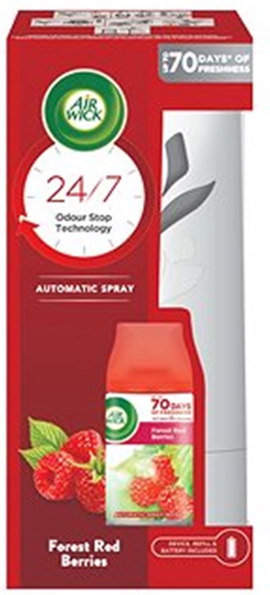 Airwick Freshmatic Max Houder + navulling bos rode bessen 250 ml