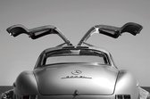 Glasschilderij - Mercedes 300 SL - 80 x 120 x 0,4 cm