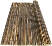 Bol.com Bamboe rol - Donker - Naturel DeLuxe | 200 x 180 cm aanbieding