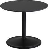 Muuto - Soft Side Tafel laag - Ø48 - zwart