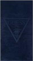 Guess Beach Towel donkerblauw