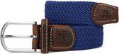 Billybelt Geweven riem - Cobalt Blue | Maat 2: 120 cm