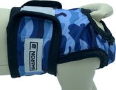 Sharon B Loopsheidbroekje hond - Camouflage blauw - Maat XS - Wasbaar