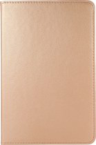 Samsung Galaxy Tab A8 2021 Hoes - Mobigear - 360 Rotating Serie - Kunstlederen Bookcase - Goud - Hoes Geschikt Voor Samsung Galaxy Tab A8 2021