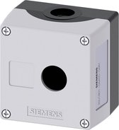 Siemens 3SU1801-0AA00-0AB1 Lege behuizing 1 inbouwplaats (l x b x h) 85 x 85 x 64 mm Zonder markering Grijs 1 stuk(s)