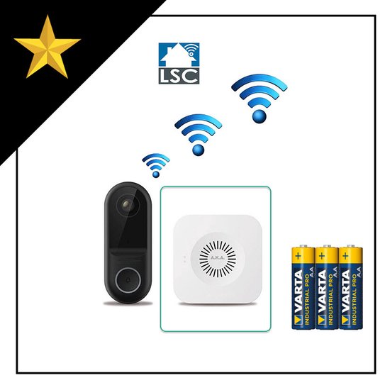 Sonnette sans fil - LSC smart connect - récepteur de sonnette | bol.com