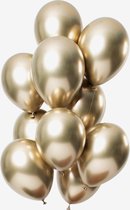 Ballons de luxe chromés or 10 pièces - Ensemble de ballons à l'hélium métallisé or Fête d'anniversaire