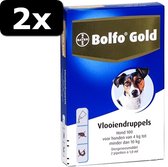 2x - BOLFO GOLD HOND 100 DRUPP 2 PIPET