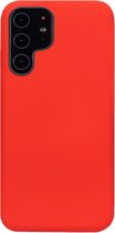 ADEL Siliconen Back Cover Softcase Hoesje Geschikt voor Samsung Galaxy S22 - Rood
