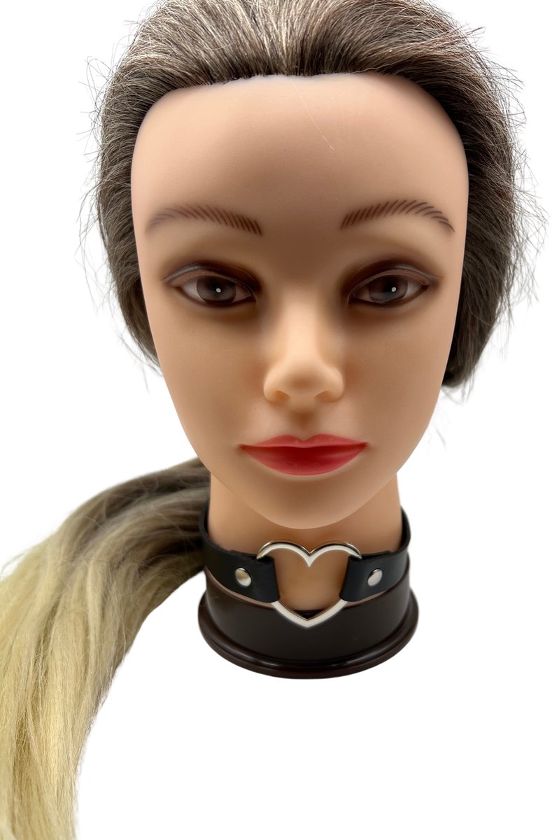 Goedkoopste Choker, Halsband, Hartje, Zwart, Hals versiering, Nekdecoratie