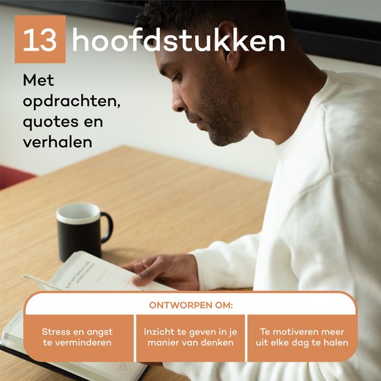 Vertellis Chapters - Dagboek - Mindfullness, Notitieboek Voor Zelfreflectie, Persoonlijk dagboek volwassenen, Journal, Invulboek
