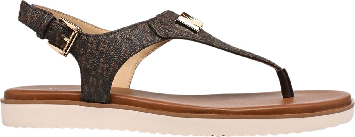 Michael Kors Jilly Flat Dames Sandalen - Bruin - Maat 37