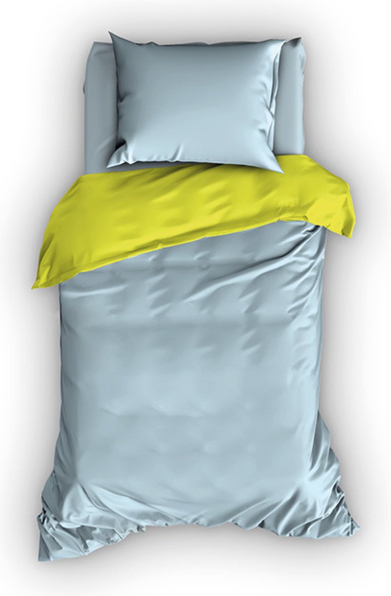 Duimelot Dekbedovertrek Princessa Silver Antraciet-120 x 150 cm