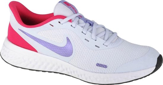 Sportschoenen - Nike Revolution 5 GS BQ5671-018, voor meisje, Grijs, hardloopschoenen, maat: 38.5EU