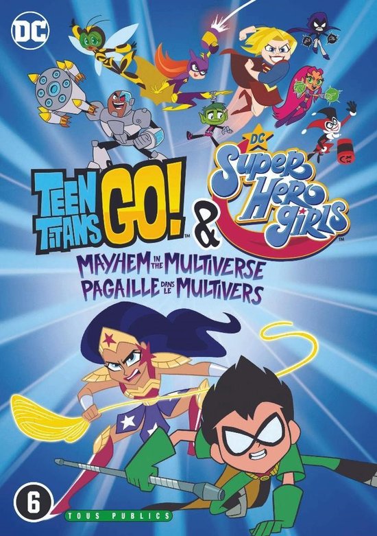 Teen Titans Go! & DC Super Hero Girls - Mayhem In The Multiverse (DVD)