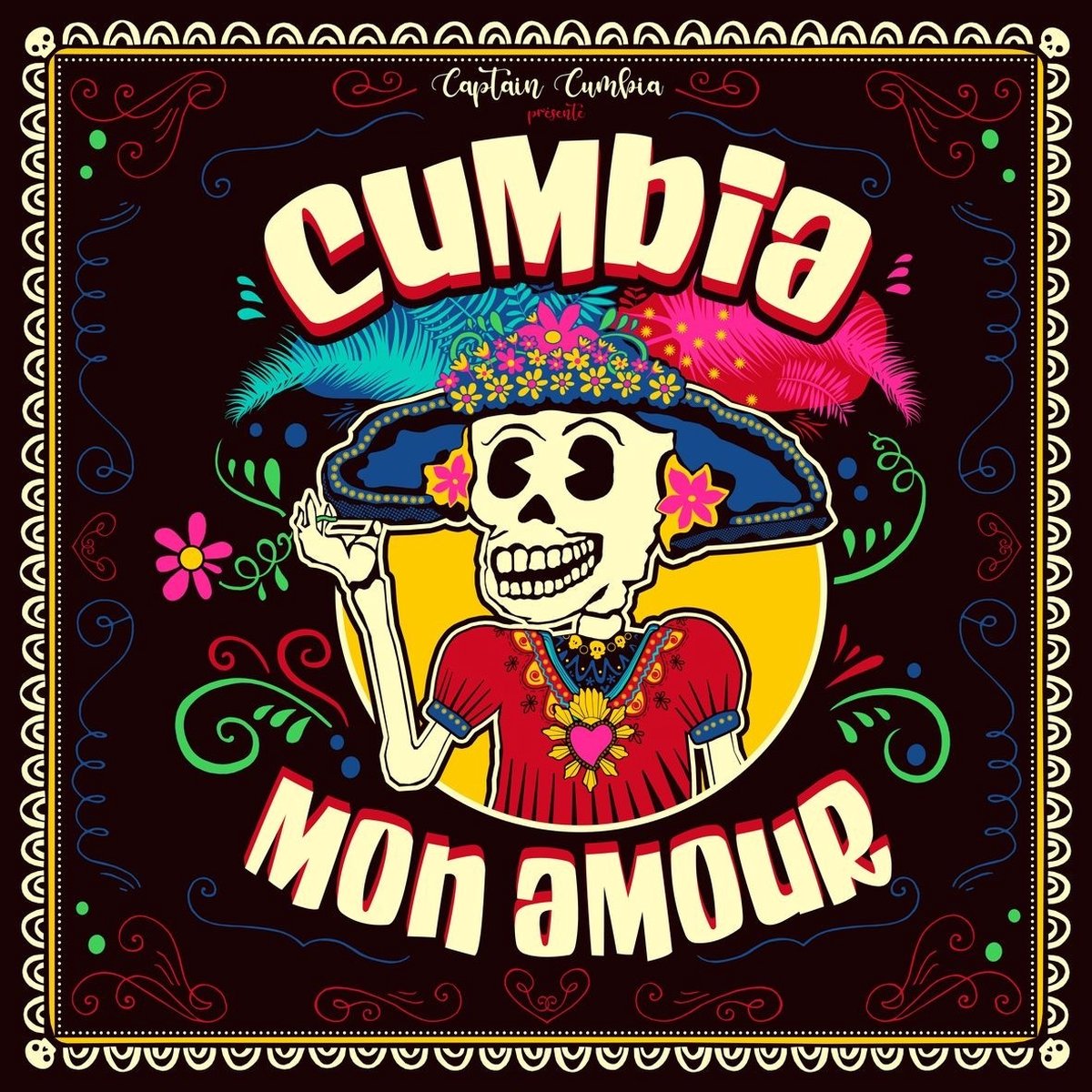 Captain Cumbia - Captain Cumbia présenté Cumbia Mon Amour (LP)