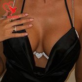 Borstenketting | BDSM | Erotische sieraden | SM | Luxe uitvoering | Verstelbaar | Sexy sieraden | Zilver