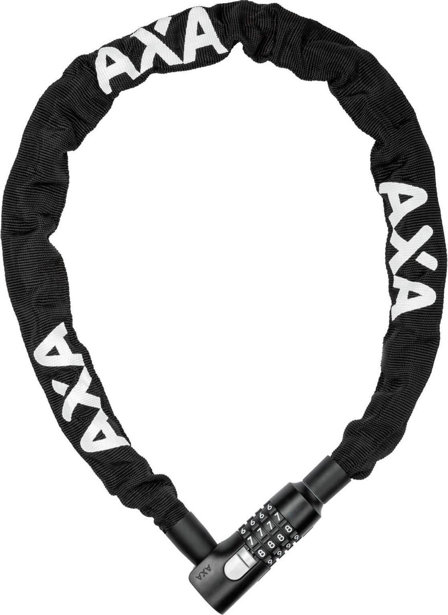 AXA Absolute C5 Kettingslot - Code - 90CM - Zwart