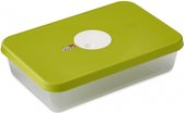 vershoudbox Dial 2,4 L 27,8 cm transparant/groen