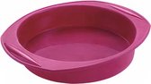 cakevorm Flex rond 23 cm siliconen paars