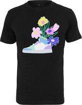 Dames - Ladies - Woman - Women - T-Shirt - Shirt - Ladies Flower Sneaker Tee
