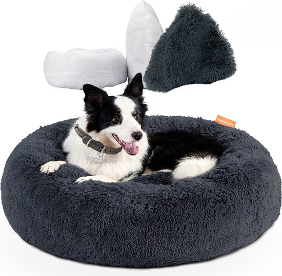 Happysnoots Donut Hondenmand 70cm - Kattenmand - Hondenbed - Fluffy - Dog Bed...