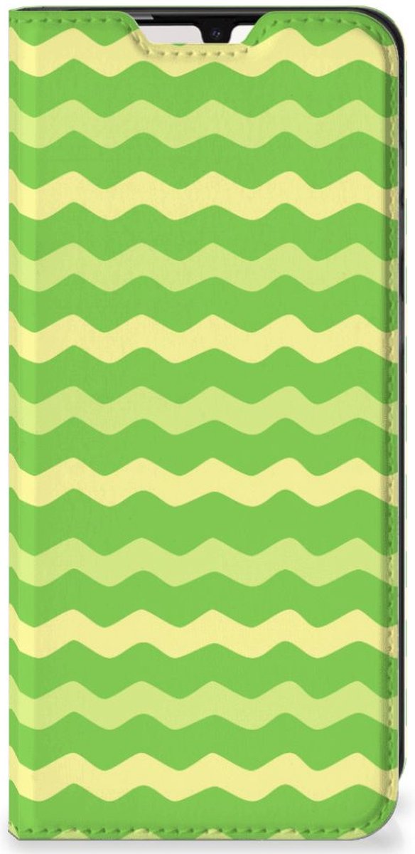 Samsung Galaxy A33 5G Hoesje met Magneet Waves Green