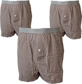 Embrator mannen Boxershorts 3-stuks geruit maat 3XL