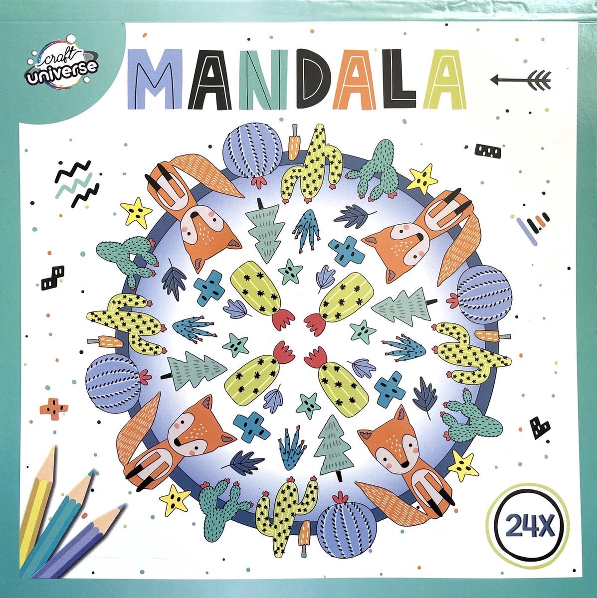 Mandala Kleurboek voor Kinderen Funny Faces