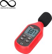 Infinite Goods - Professionele Decibelmeter - Db Meter - Geluidsmeter - 30-130 Db - Batterij